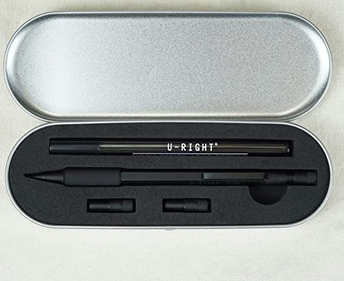U-RIGHT 1.3 mm Mechanical Pencil Black Weatherproof - color: Black