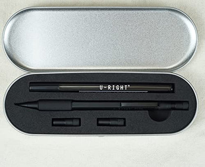 U-RIGHT 1.3 mm Mechanical Pencil Black Weatherproof - color: Black