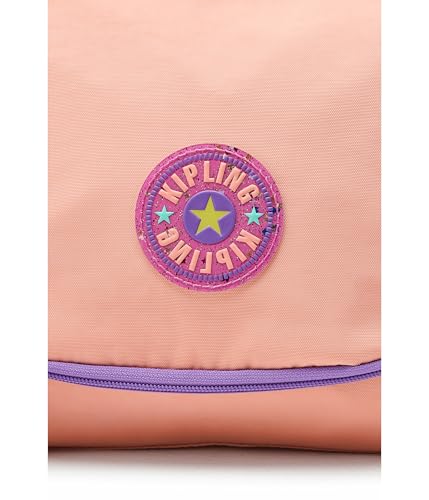 Kipling Women's New Kichirou Fc Lunch Bag, Insulated Lunch Bag, Snack Tote - color: Pinky Orange C