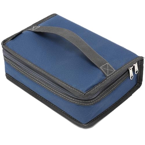FlowFly Small Insulated Lunch box Portable Soft Bag Mini Cooler Thermal Meal Tote Kit with Handle for Work & School, Cyan - color: Cyan