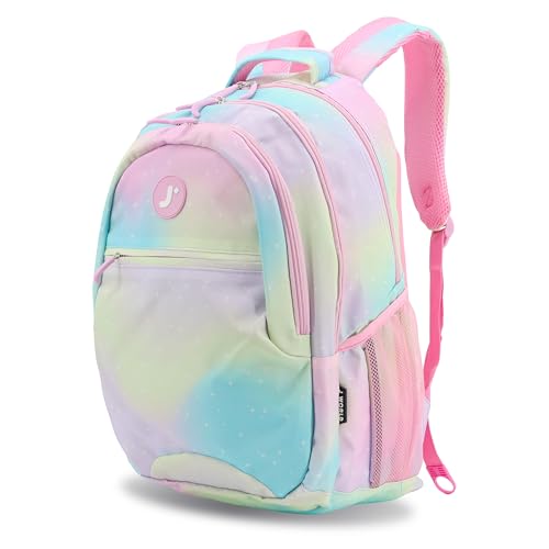 J World Cornelia Middle School Backpack for Kids. Student Laptop Bookbag, Aurora - color: Aurora