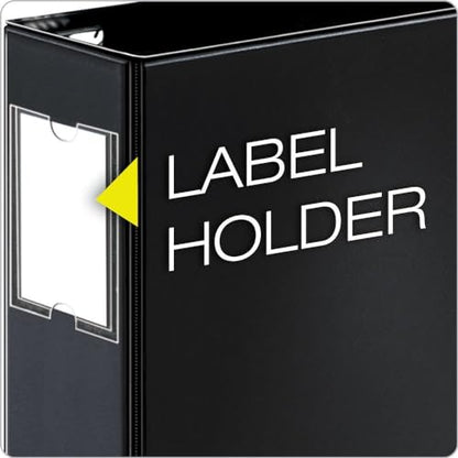 Cardinal 12122 Premier Easy Open 11 x 17 Locking Slant-D Ring Binder, 1 1/2" Cap, Black - size: 1.5-Inch