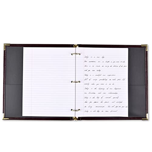 Kaisa Loose Leaf Paper Filler Paper 8x10.5 inches, College Ruled, 3-Hole Punched for 3-Ring Binder, 150 Sheets/Pack (3 Pack) F15001C - color: College, size: 3pack