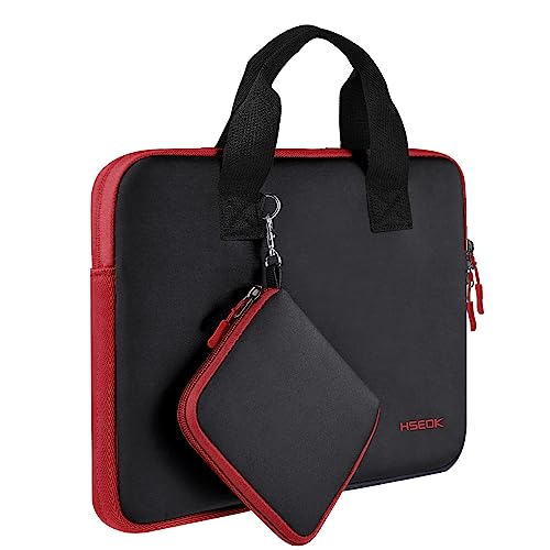 Hseok Laptop Sleeve 13.3-14 inch Case with Small Pouch, Neoprene Computer Bag Compatible with MacBook Neo/Pro 14 M5/M4/M3/M2/M1, Mac Air/Pro 13.3, XPS 14 and Most 13-14 inch Notebooks,B01K02 - color: B01k02, size: 13"-14"