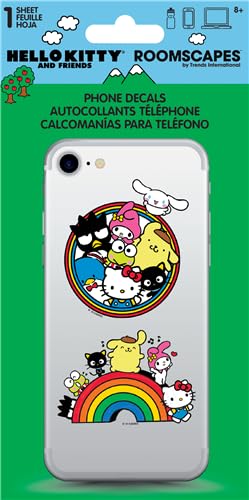 Hello Kitty Water Bottle Set - Bundle of 2 Reusable Sports Tumblers with Lid 23.6 Oz for Home & Sports Plus Tattoos, Phone Decal, More School Supplies