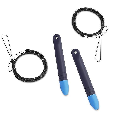 Amazon Kid-Friendly Tablet Stylus with Tether, 2-pack - color: Blue