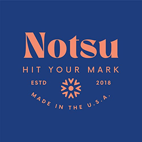 Notsu Dot Grid Small Desk Notepad 2 Pack | Minimalist Dotted Memo Note Pads with Premium Thick Paper, 3.9" x 6.3" - size: 3.9" x 6.3", style: Dot Grid