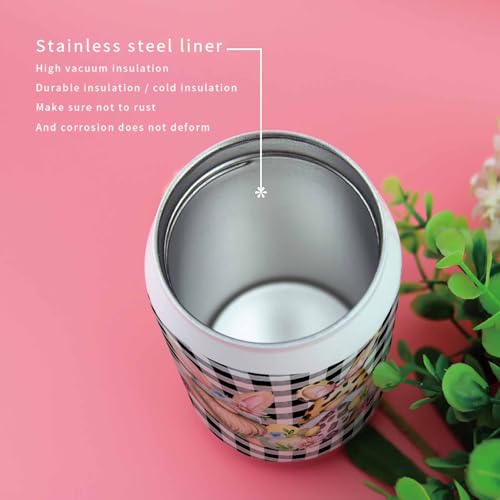 T&H XHome Easter 10oz Stainless Steel Tumbler with Lid & Straw-Double Wall Vacuum Insulated Travel Mug Gnome Eggs Spring Daisy Water Bottle Coffee Beverage Drinks Cup - size: 10 Ounces