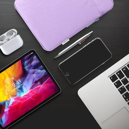 TiMOVO 9-11" Tablet Sleeve Bag, Taro Purple | Fit iPad 11" A16 2025 / 10.9"/10.2" / Air 11" 5/4 Gen / Galaxy Tab A9+/A11Plus 11", Fit Smart Keyboard - color: Taro Purple, size: 9-11 Inch