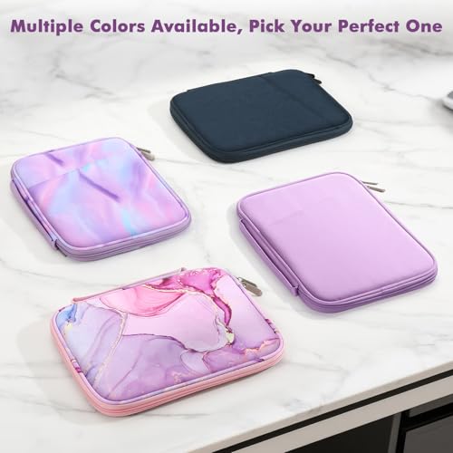 MoKo 9-11 Inch Padded Tablet Sleeve Protective Carrying Case for 11" iPad Air M4 2026, iPad A16/Pro 11 M5, i-Pad 10./Air 5/4th 10.9, iPad9/8. 10.2, Tab S8/S9 11, Tablet Bag with Handle, Cloudy Pink - color: Cloudy Pink, size: 9-11 Inch