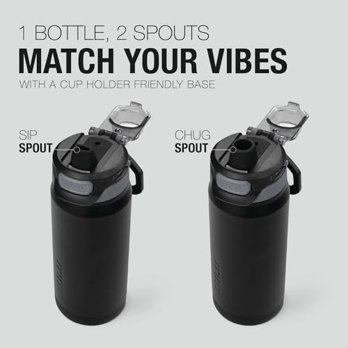 ZULU Powerfill Pro 18oz Kids Stainless Steel Water Bottle with Quick Fill Lid, Triple Wall Vacuum Insulated, Leak Proof Locking Lid, Sip & Chug, Reusable, BPA Free, Dishwasher Safe, Tonal Black - color: Tonal Black