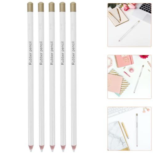 Wooden Sketching Pencils Smooth Lines Drawing Pencils with Soft Eraser 10pcs for Art Students for Sketching and Drawing