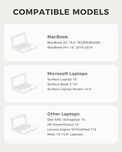 ProCase Laptop Sleeve 15" for MacBook Air/Pro 15 Inch M5/M4/M3/M2 -Black | Slim Travel Sleeve with Soft Plush Lining & Large Front Pocket, Water-Resistant, Also Fit 15" HP Dell Lenovo ASUS Acer - color: Black, size: 15-inch