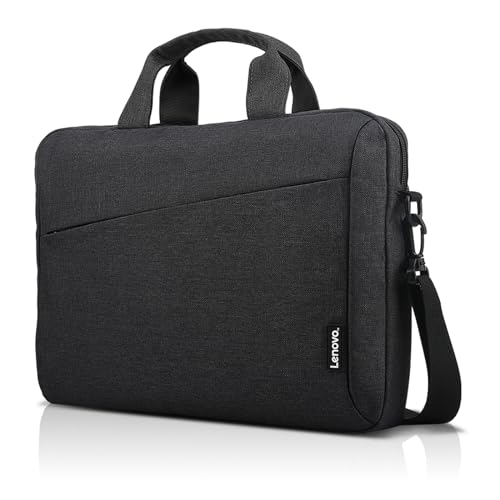 Lenovo Laptop Bag T210, Messenger Shoulder Bag for Laptop or Tablet, Sleek, Durable & Water-Repellent Fabric - size: 12 inch