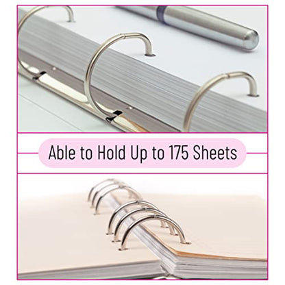 Mr. Pen- Loose Leaf Binder Ring, 3 Inch, 24 Pack | Metal Loose Leaf Binder Book Rings for Books and Index Cards, Scrapbook, Keychains, School, Home, Office, Silver - color: Silver, size: 3", 24 Pack
