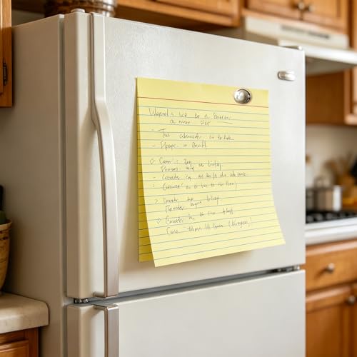 5x7 Yellow Recipe Cards (50 Pack), Heavyweight 250gsm Yellow Index Cards for Kitchen & Home Organization — College Ruled & Blank Back, Large Lined Note Cards for Meal Prep & Filing - color: Yellow - 50 Pack