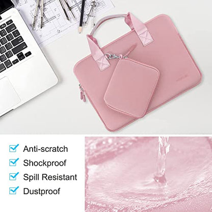Hseok Laptop Sleeve 14 inch Case with Small Case, Compatible with MacBook Neo 14, MacBook Pro 14 M5/M4/M3/M2/M1, XPS 14 and Most 14 inch Notebooks, Neoprene Computer Handbag,P01K01 - color: P01k01, size: 14"