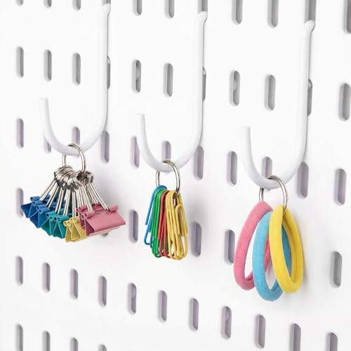 OWLKELA 80 Pcs Binder Rings 0.5 Inch, Loose Leaf Metal Book Rings, Flash Card Rings, Index Card Rings, Clip Rings, Nickel Plated Steel, Key Rings, Silver - color: Silver, size: 0.5 inch 80 Pcs
