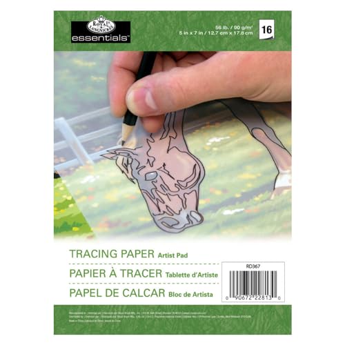 Essentials(TM) Tracing Artist Paper Pad 5"X7", 16 Sheets