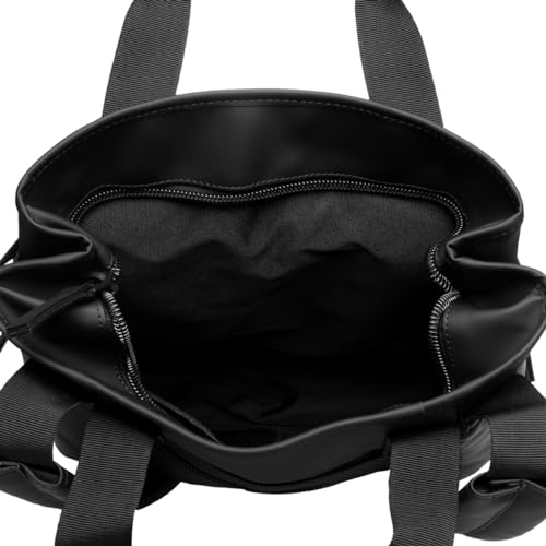 RAINS Texel Tote Backpack – Waterproof Hybrid Tote & Backpack with Padded Laptop Sleeve (Fits 15″)