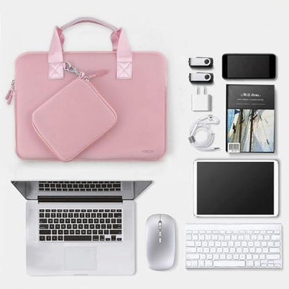 Hseok Laptop Sleeve 13.3 inch Case with Small Case, Compatible with MacBook Neo 14, MacBook Pro 14 M5/M4/M3/M2/M1, XPS 14 and Most 13.3 inch Notebooks, Neoprene Computer Handbag,P01K01 - color: P01k01, size: 13.3"