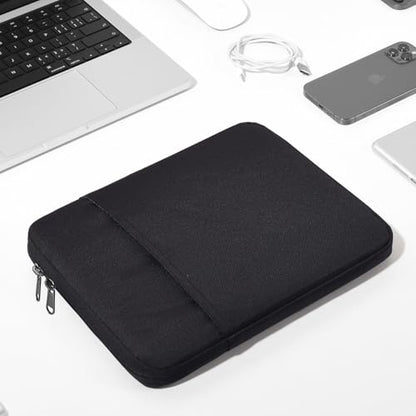 Tablet Sleeve for 2026 iPad A16, 11 inch iPad Air M4 M3 M2, Pro M5, Amazon Fire Max 11 Tablet/Kindle Fire HD 10/10 Plus, Galaxy Tab A9+ Plus Bag, Black - color: Black, size: 9-11 Inch