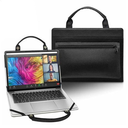 Laptop Case Cover Sleeve for HP Chromebook 14A 14a-naXXXX 14a-na0226nr 14at-na100 14a-na1097nr with Portable Bag with Bag Handle,Black - color: Black