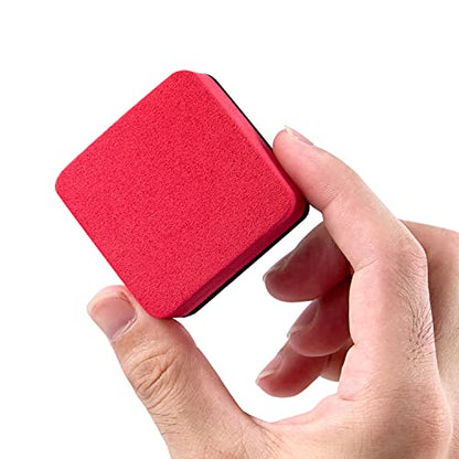 Dry Erase Erasers, 40 Pack Magnetic Whiteboard Dry Erasers | Chalkboard Cleaner Wiper for Kids and Classroom Teacher Supplies Home and Office, 8 Color - color: 40 Pack-8 Color