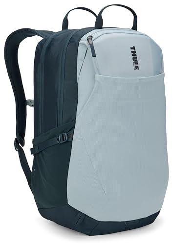 Thule EnRoute Backpack 26L, Elevated 17" Laptop Pocket, 11" Tablet Sleeve, Soft-Lined Pocket for valuables, TPU Zippered Pocket for Wet/Dirty Items - color: Soft Blue/Darkest Blue, size: 26L