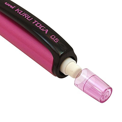 Uni Mechanical Pencil Kurutoga Pipe Slide Model 0.5mm, Pink Body (M54521P.13) - color: Pink, size: 1 Count (Pack of 1)