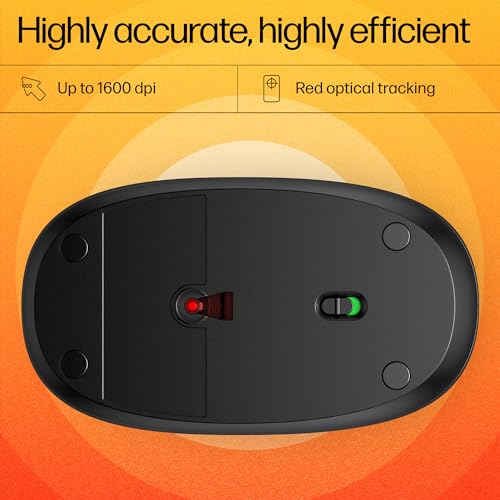 HP 240 Bluetooth® Mouse - color: Black, style: Bluetooth Mouse