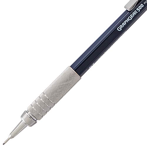 Pentel Graph Gear 500 Automatic Drafting Pencil, 0.7mm, Blue Barrel, 1 Pack (PG527BP) - style: 0.7mm