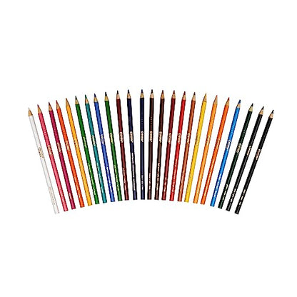 Crayola Colored Pencils, Coloring Supplies, 24 Count
