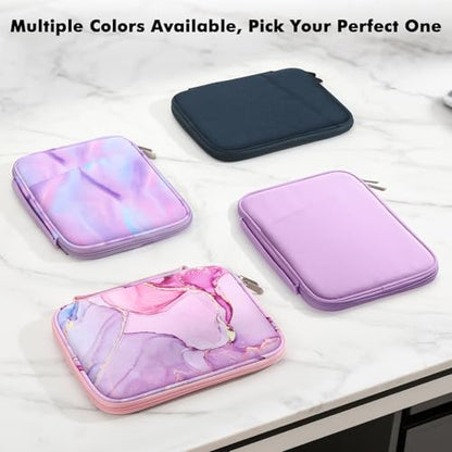 MoKo 9-11 Inch Padded Tablet Sleeve Protective Carrying Case for 11" iPad Air M4 2026, iPad A16/Pro 11 M5, i-Pad 10./Air 5/4th 10.9, iPad9/8. 10.2, Tab S8/S9 11, Tablet Bag with Handle, Indigo - color: Indigo, size: 9-11 Inch