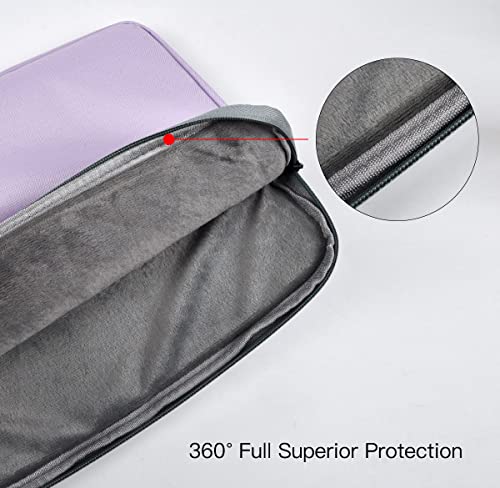 14 inch Laptop Sleeve Case for Lenovo IdeaPad 14/ HP Chromebook 14/ Stream 14/ Dell Inspiron/Acer Spin/ASUS ZenBook 14 Computer Bag, Purple - color: Purple, size: 14 Inch