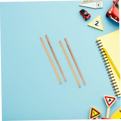 100pcs Natural Wood Hb Pencils Hexagonal and Round Grip Smooth Graphite Core Writing Drawing Sketching Pencils for Students Artists Teachers Office Classroom Supplies