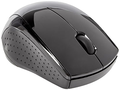 HP Wireless Mouse 220 Silent, Ambidextrous, RF Wireless, Black