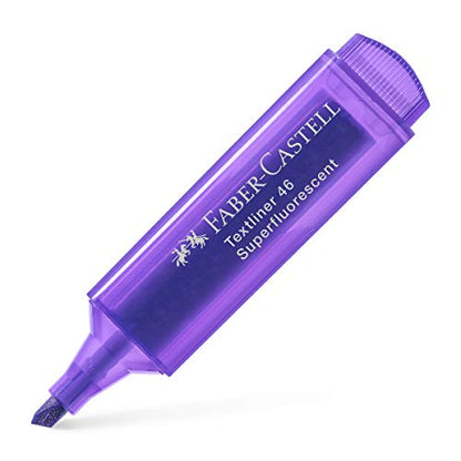 Faber-Castell Fluorescent Highlighters, 8 Neon Colors