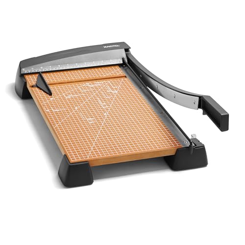 X-ACTO Heavy Duty Wood Base Paper Trimmer, 18 Inch Cut
