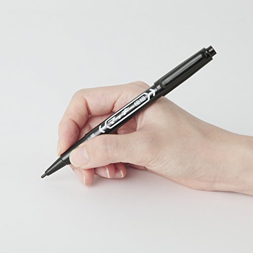 Zebra permanent marker McKee extra fine B-MO-120-MC-BK Black 10 pieces