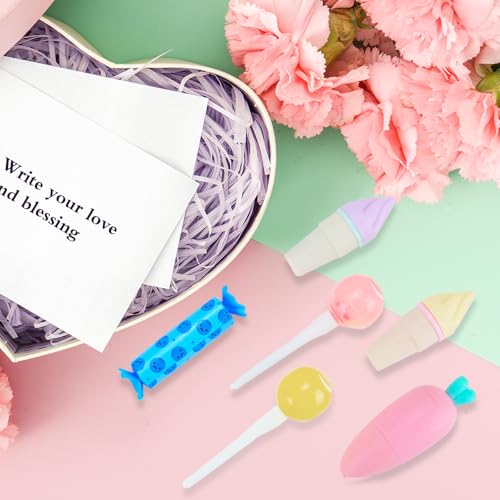 28Pcs Mini Highlighter, Candy Pastel Fun Highlighter with Sticky Notes | Used for Writing, Drawing, Diary Writing, PP and ABS Materials,