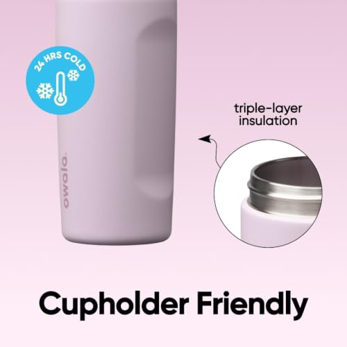 Owala Kids FreeSip - Stainless Steel - 16-oz. - Stainless Steel - Lilac You A lot - color: Lilac You A Lot, size: 16 Ounces