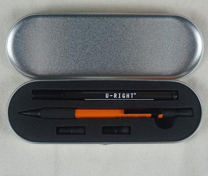 U-RIGHT 1.3 mm Mechanical Pencil Orange Weatherproof - color: Orange