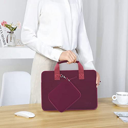 11.6 12.9 13 inch Elastic Laptop Sleeve with Small Case Compatible with 13 inch MacBook Neo Air Pro M5/M4/M3/M2/M1, iPad 13 12.9, XPS 13 and Most 11.6 12.9 13 inch Notebooks Tablets,R02D01 - color: R02d01, size: 11.6"-13"