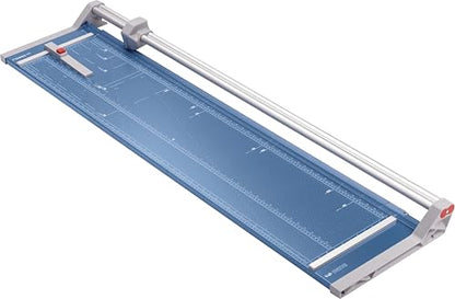 Dahle 558 Professional Rotary Trimmer, 51" Cut Length, 12 Sheet Capacity, Self-Sharpening, Dual Guide Bar, Automatic Clamp, German Engineered Paper Cutter - size: 51" Cut Length