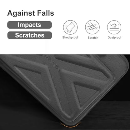 MOSISO 15.6-16 inch Laptop Hard Case, 15 inch Shockproof Waterproof Laptop Case Hard Shell Compatible with MacBook HP Dell, Carrying Sleeve Computer Bag with Sturdy Handle&Front Pocket&Belt,Slate Gray - color: Slate Gray, size: 16 inch