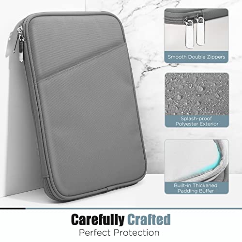 TiMOVO 9-11" Tablet Sleeve Bag for iPad 11-inch A16 2025, iPad 10.9"/10.2"| Air 11 Inch/5th/4th Gen. 10.9", Galaxy Tab A9+/A11Plus 11", Protective Bag with Pocket, Dark Gray - color: Aa-Dark Gray, size: 9-11 Inch