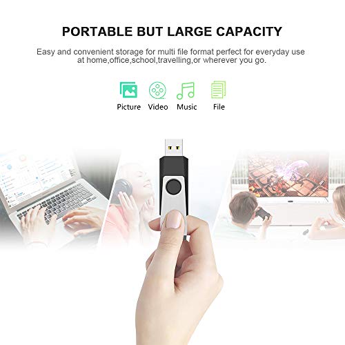 KEXIN Flash Drive 128GB USB 3.0 Flash Drive 5 Pack Thumb Drive Jump Drive USB Drive 3.0 Bulk 128G USB Flash Drives 3.0 Thumb Drives Flash Drive 128 GB Memory Stick for Storage Black 5PCS - size: 128 GB USB 3.0, style: 5 Pack