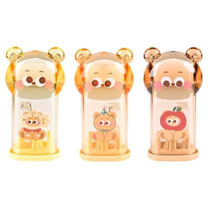 Cute Bear Stationery Set,Including 3Pcs Cute Bear Pencil Sharpeners, Kawaii School Supplies for Kawaii Office School Home Supplies - style: bear