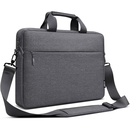 TECOOL Laptop Bag 17 17.3 Inch, Waterproof Laptop Case Sleeve Messenger Bag | Briefcase with Shoulder Strap for 17 17.3 Inch Lenovo HP Dell Acer ASUS Notebook Computer Carrying Case,Dark Grey - color: Dark Grey, size: 17-17.3 Inch